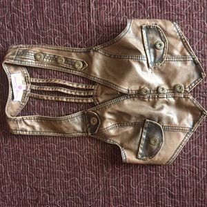 Steampunk rennfaire button up vest